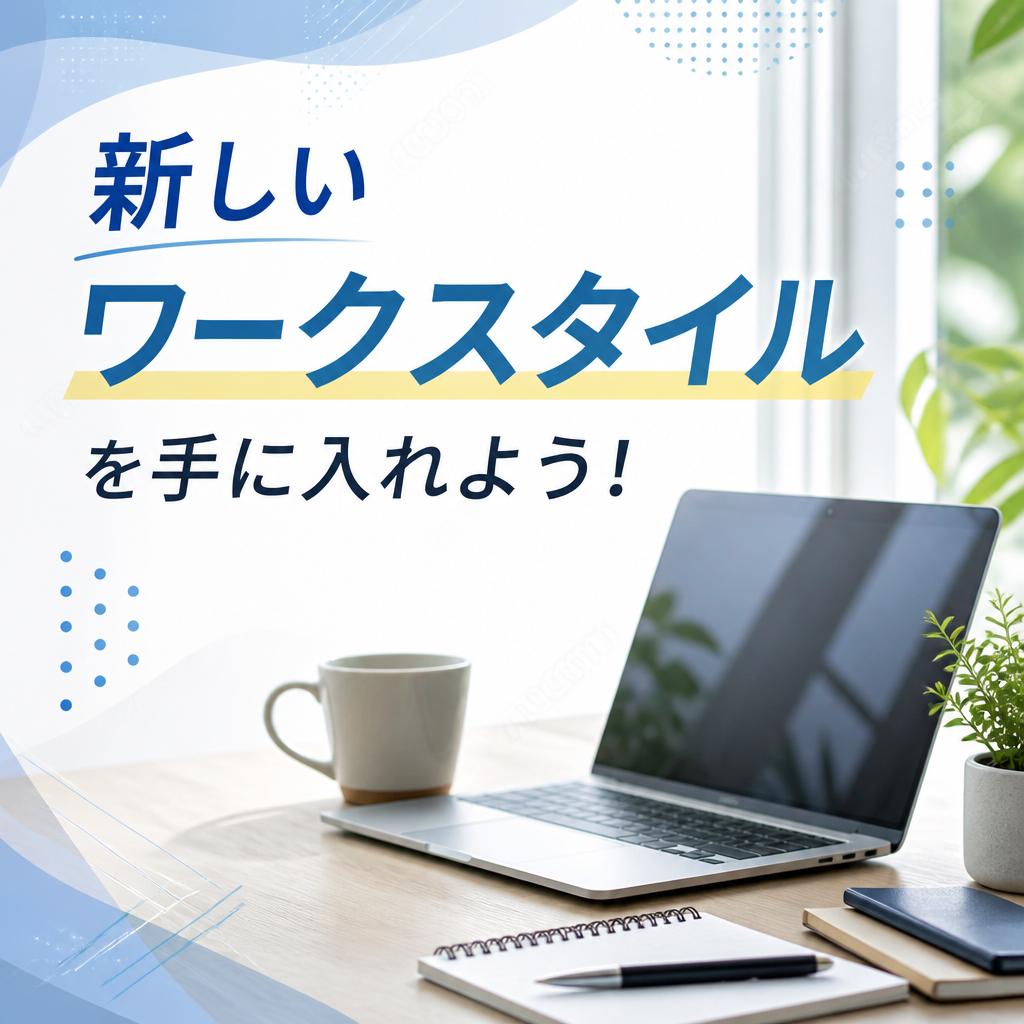新しいワークスタイルを手に入れよう！