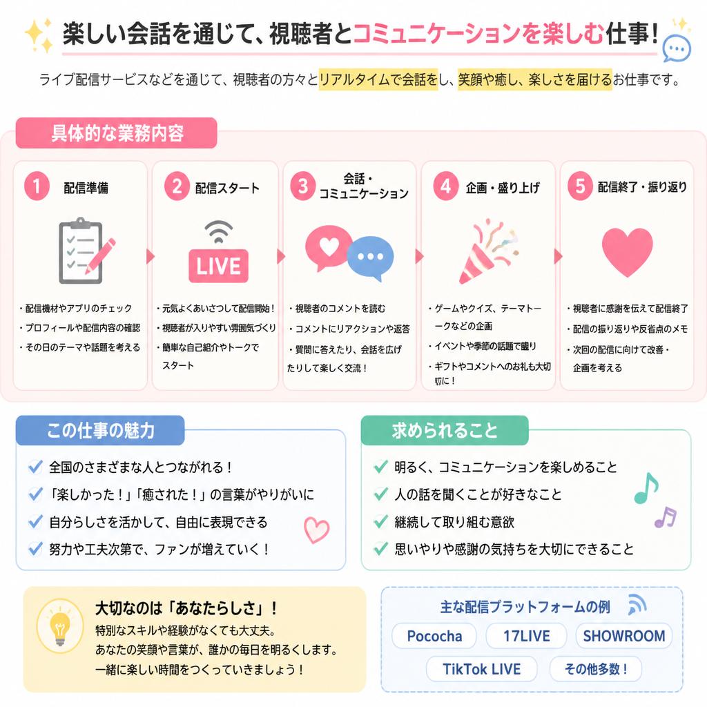 チャットレディの仕事内容とは？