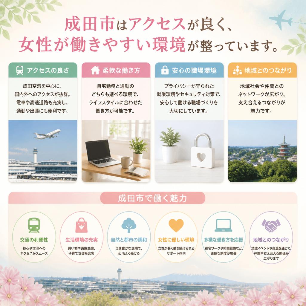 なぜ成田市なのか？