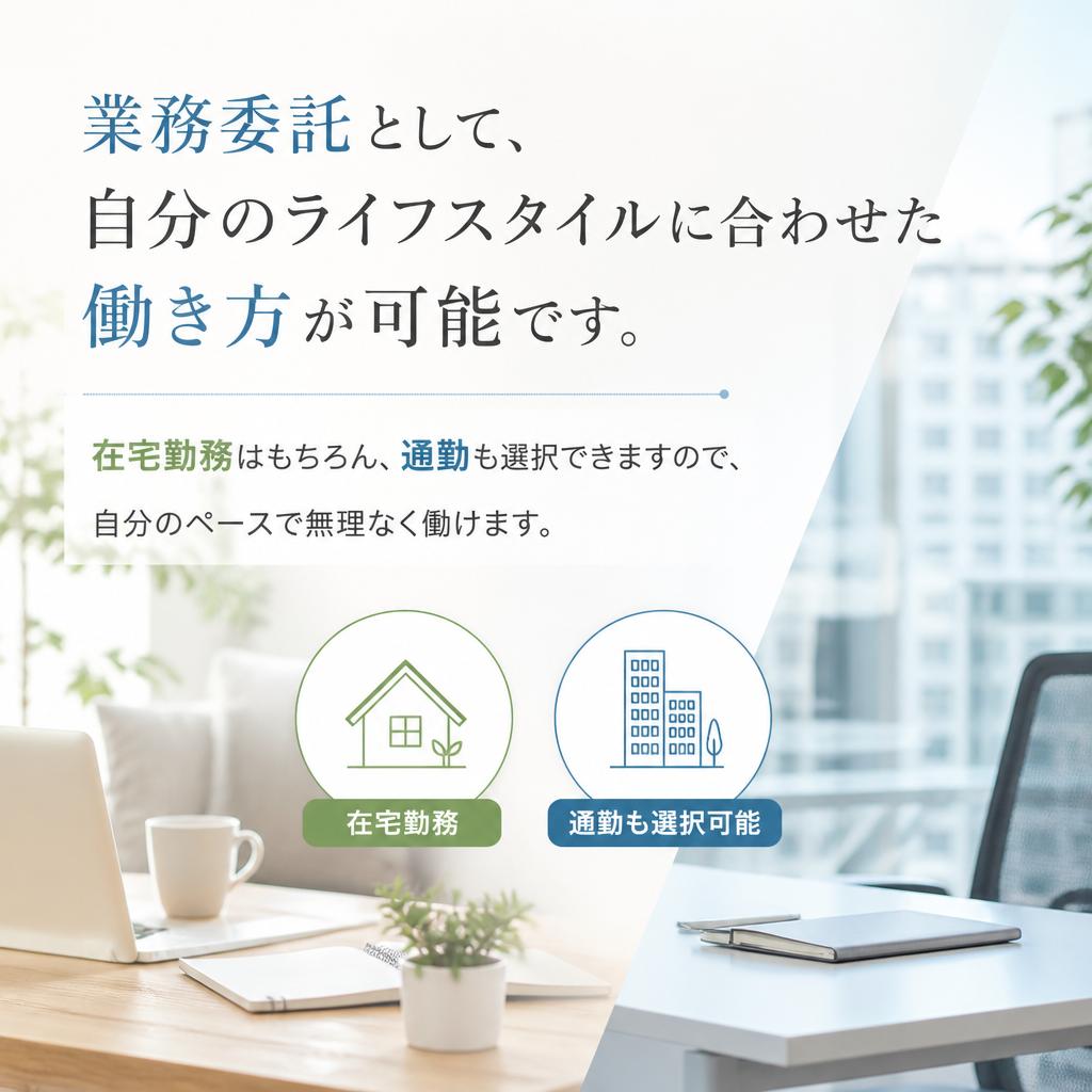 フリーランスならではの自由な働き方