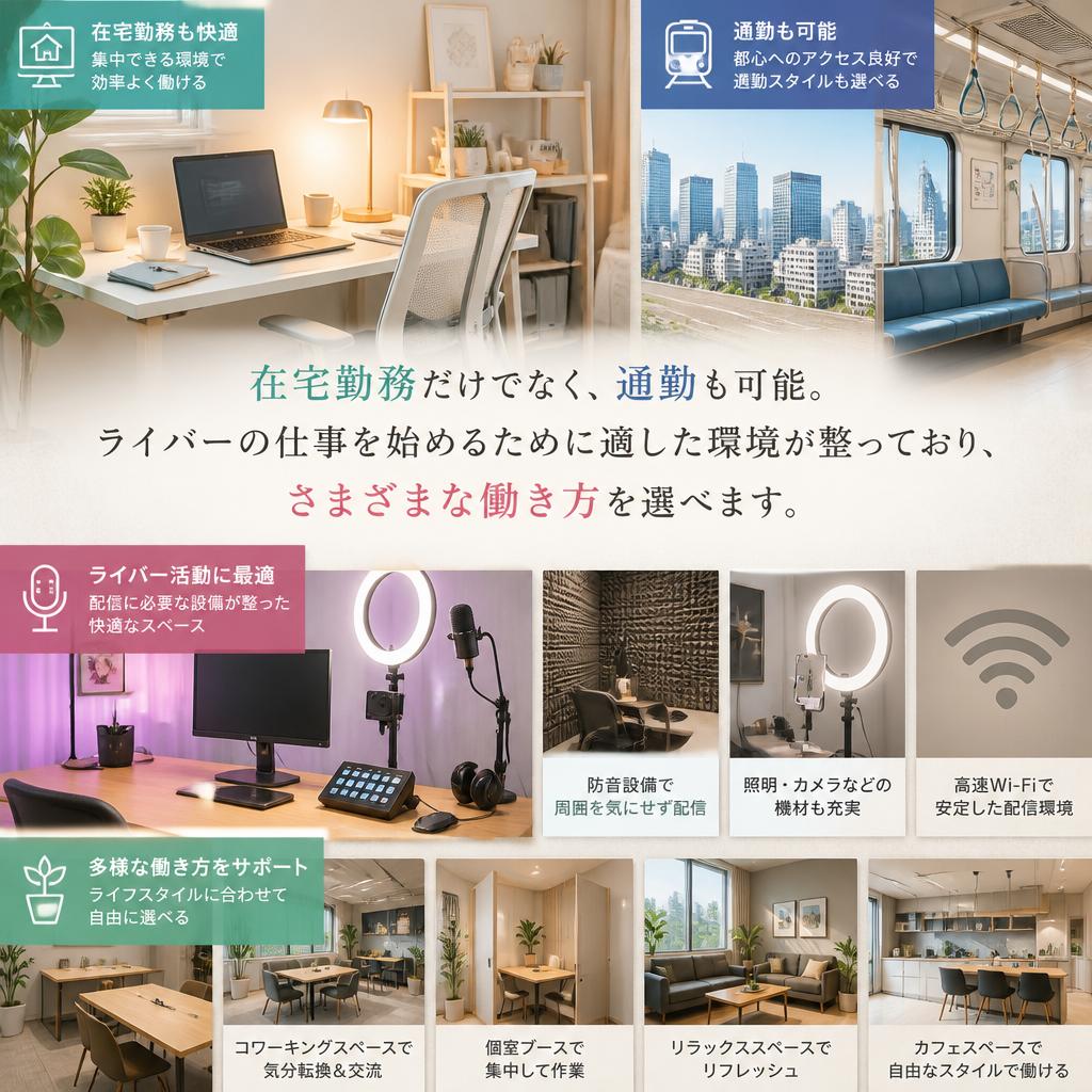 ご自身に合った働き方を選べる
