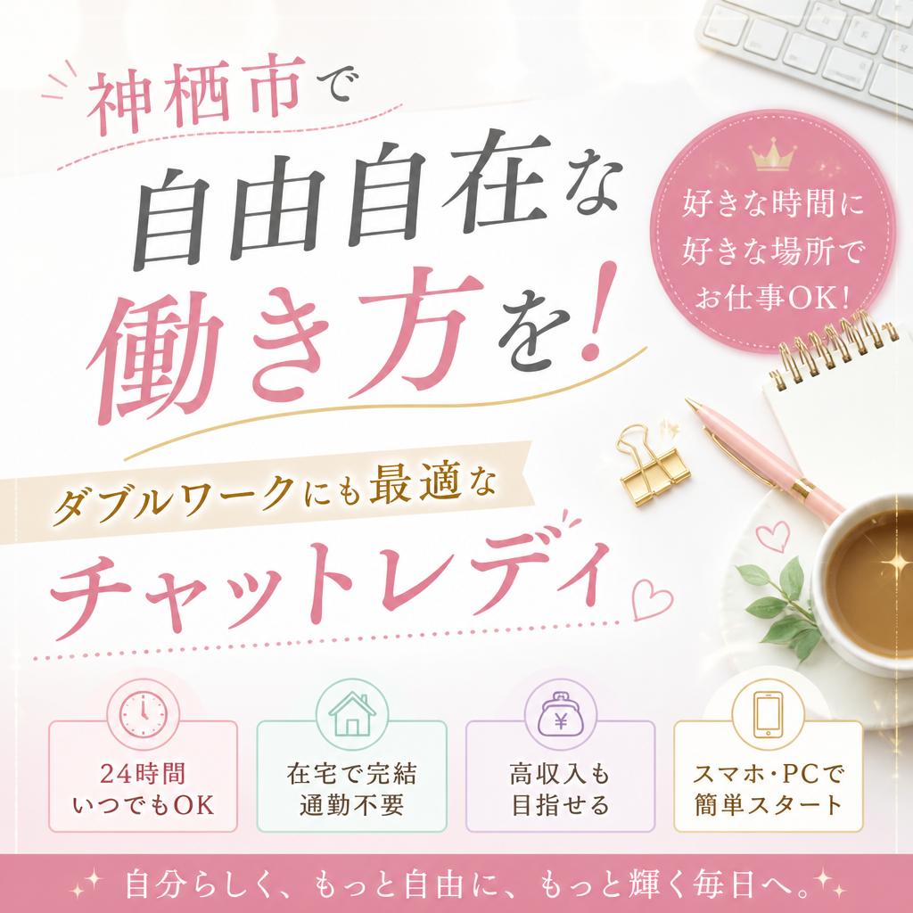 神栖市で自由自在な働き方を！ダブルワークにも最適なチャットレディ