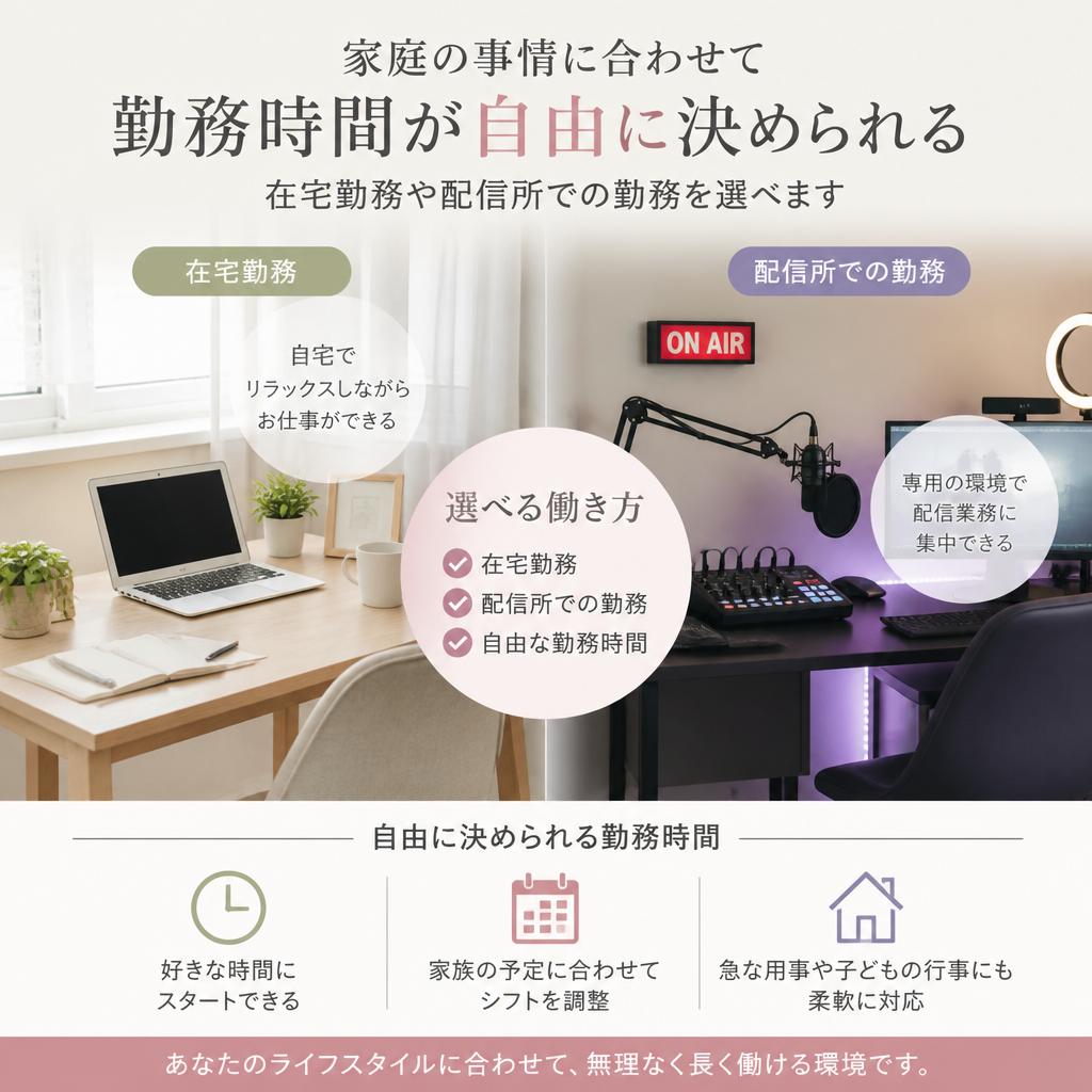 働きやすい環境が整っています