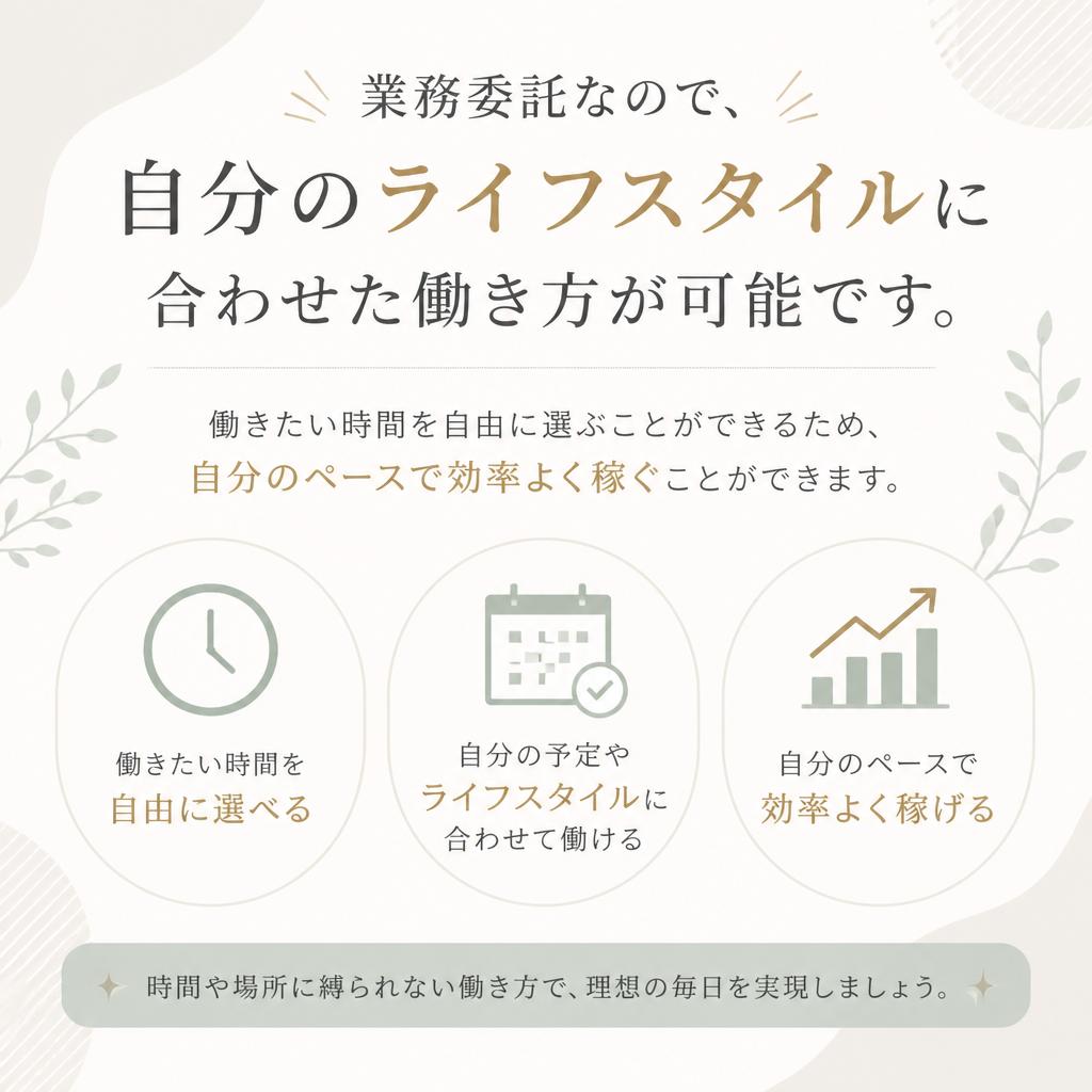 安心の業務委託制度