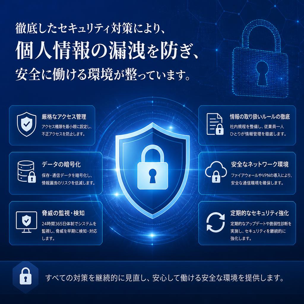安心・安全な環境