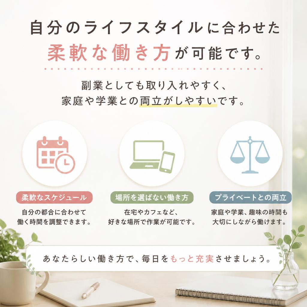 業務委託制度の魅力