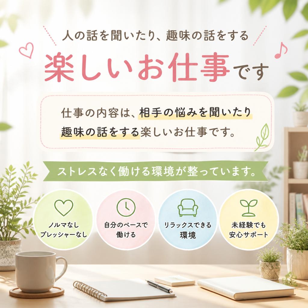 チャットレディとしての楽しさ