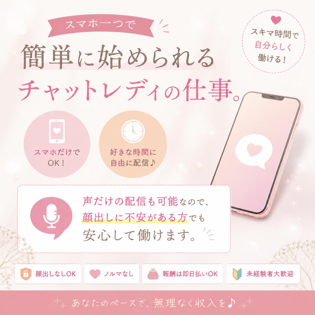 魅力的な配信スタイル