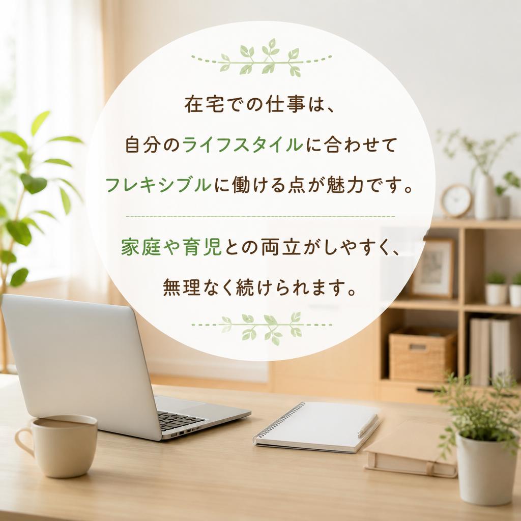在宅勤務の魅力