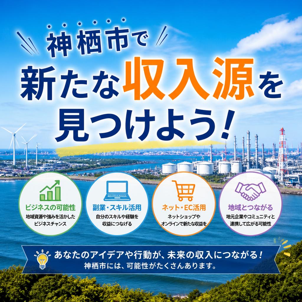 神栖市で新たな収入源を見つけよう！