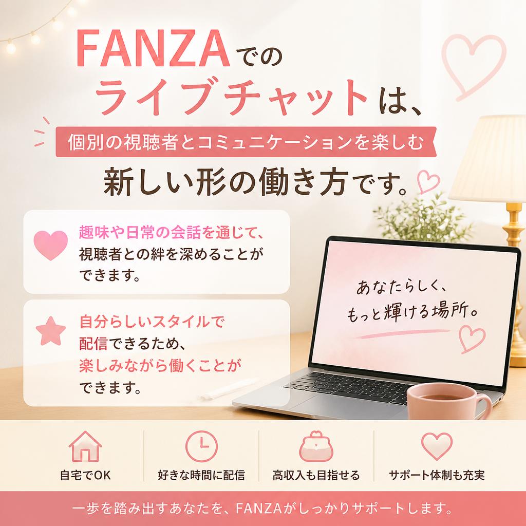FANZAライブチャットの魅力