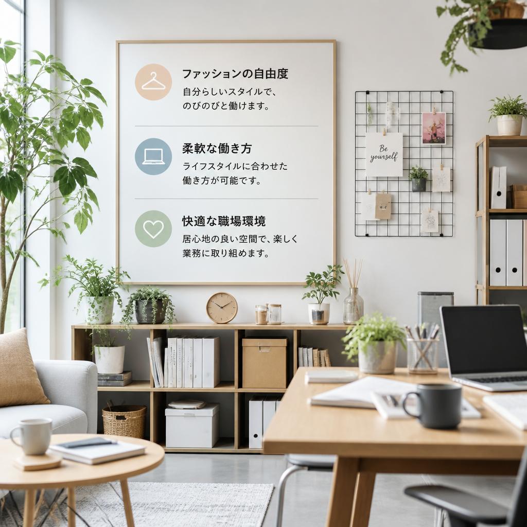 自由なスタイルで自分らしく