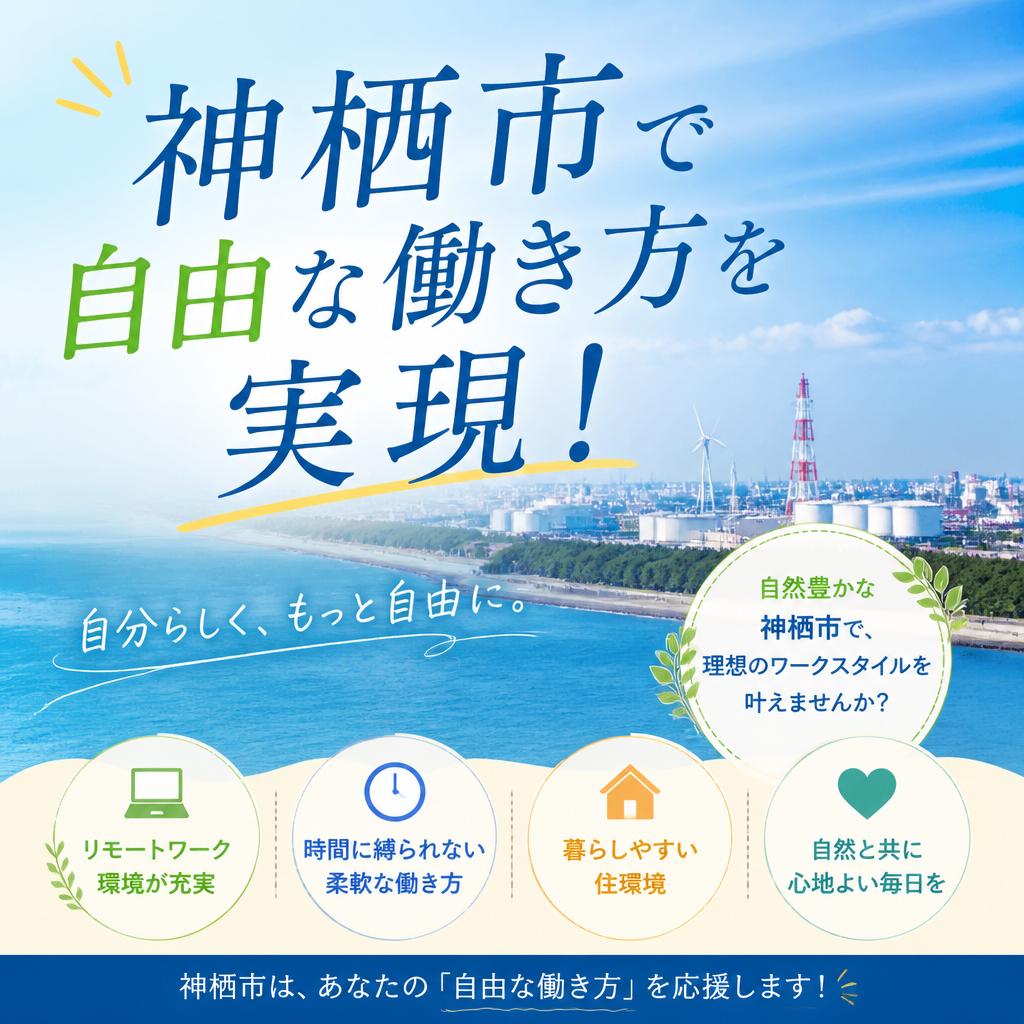 神栖市で自由な働き方を実現！