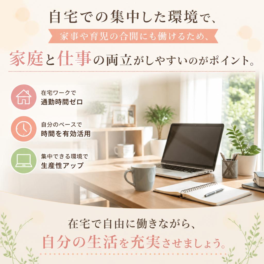 在宅勤務のメリット