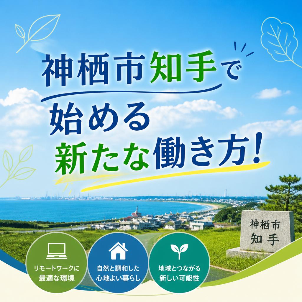 神栖市知手で始める新たな働き方！