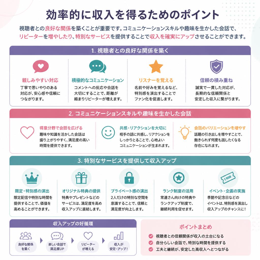 収入をアップさせる秘訣