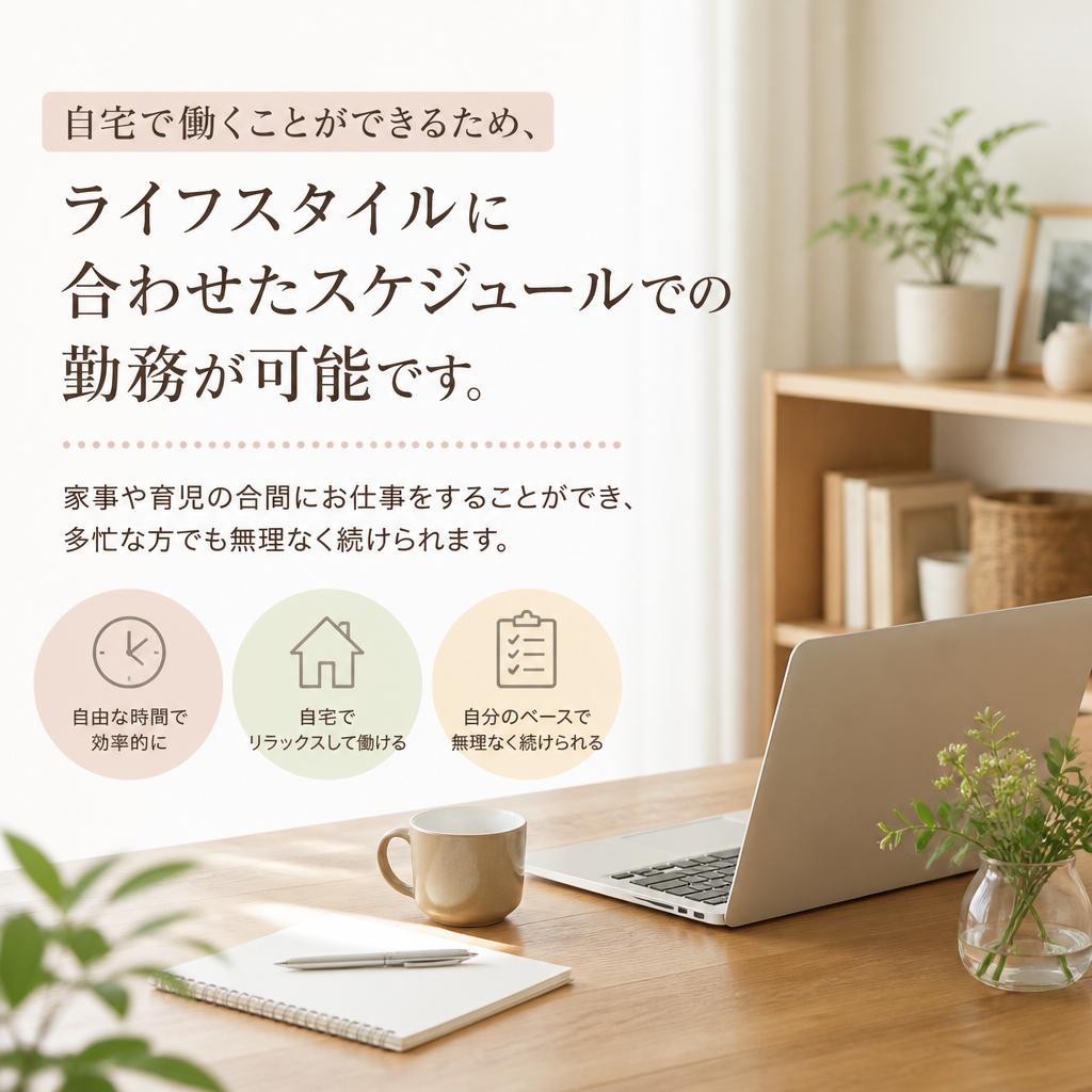 自由な働き方！在宅勤務のメリット