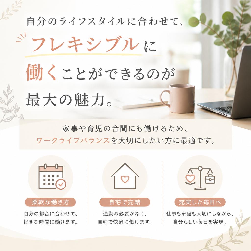 フレキシブルな勤務体系