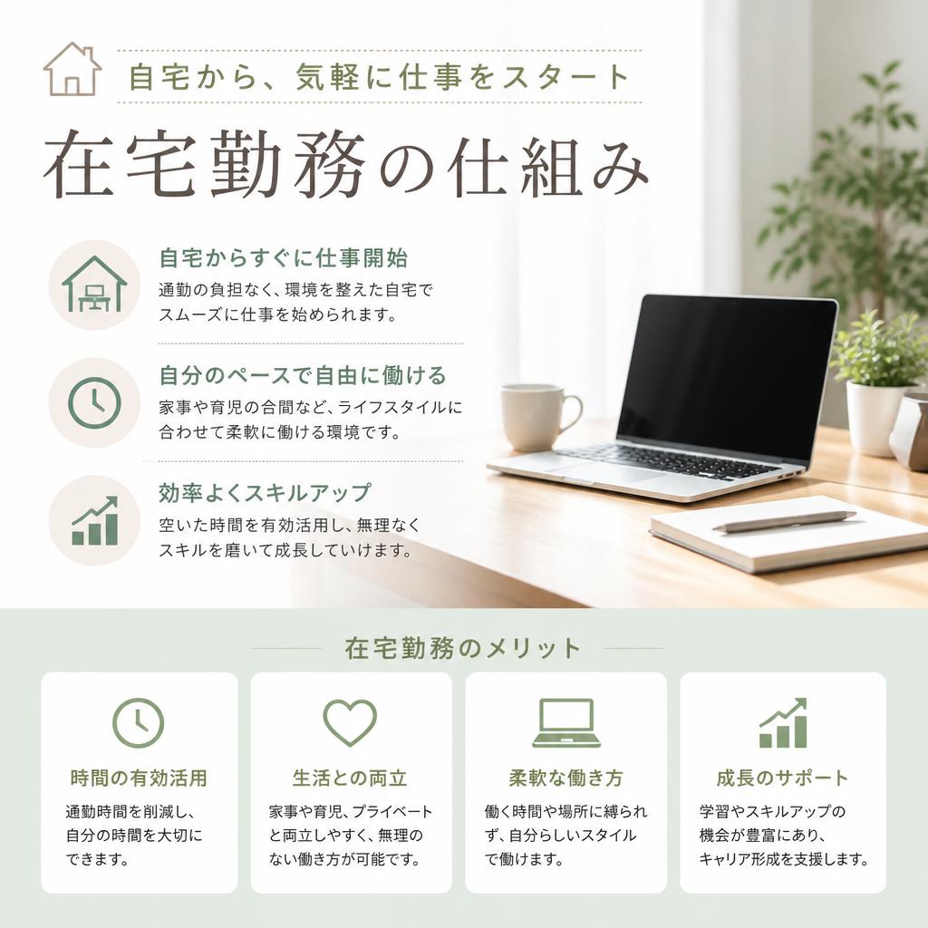 在宅勤務の自由