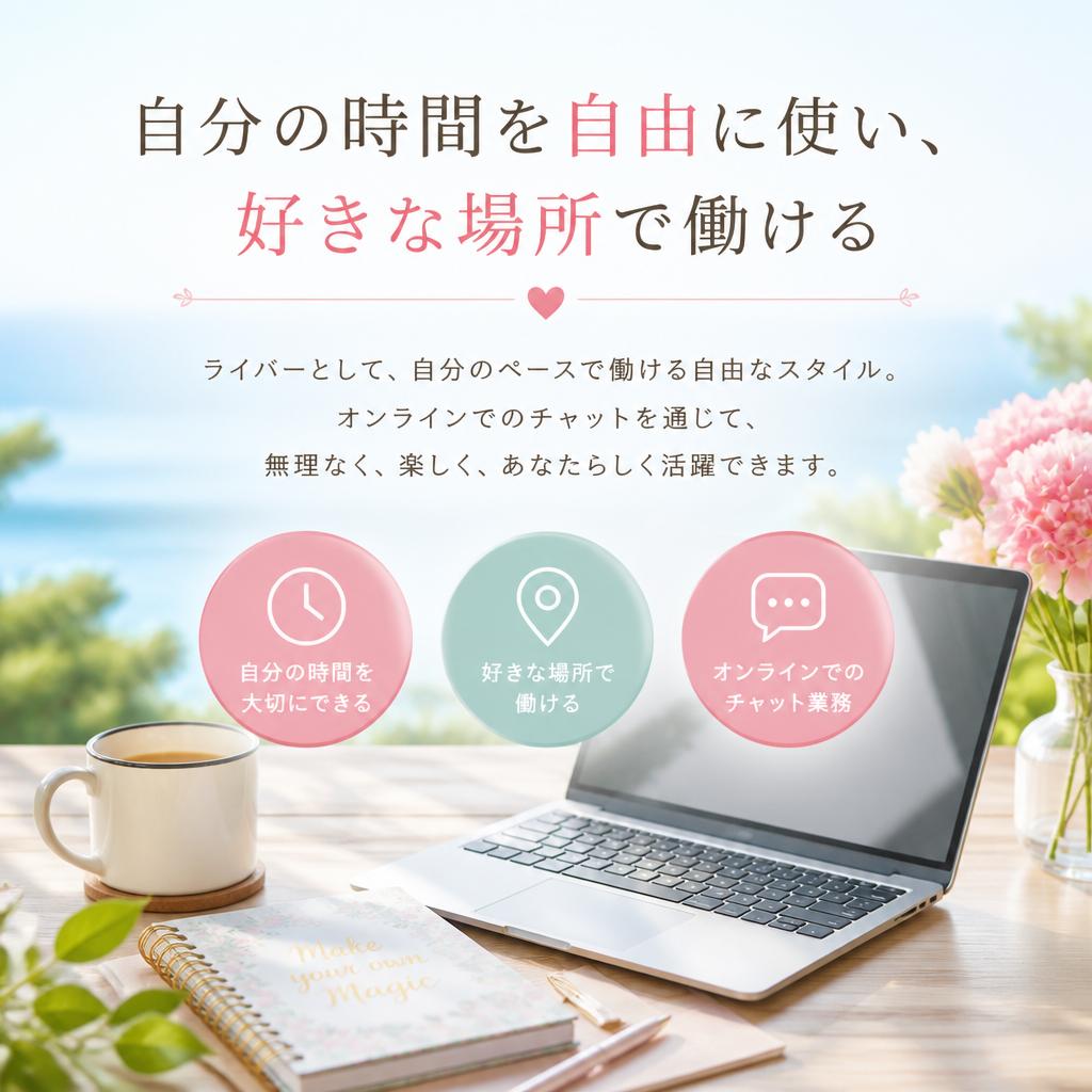自由な働き方と快適な環境