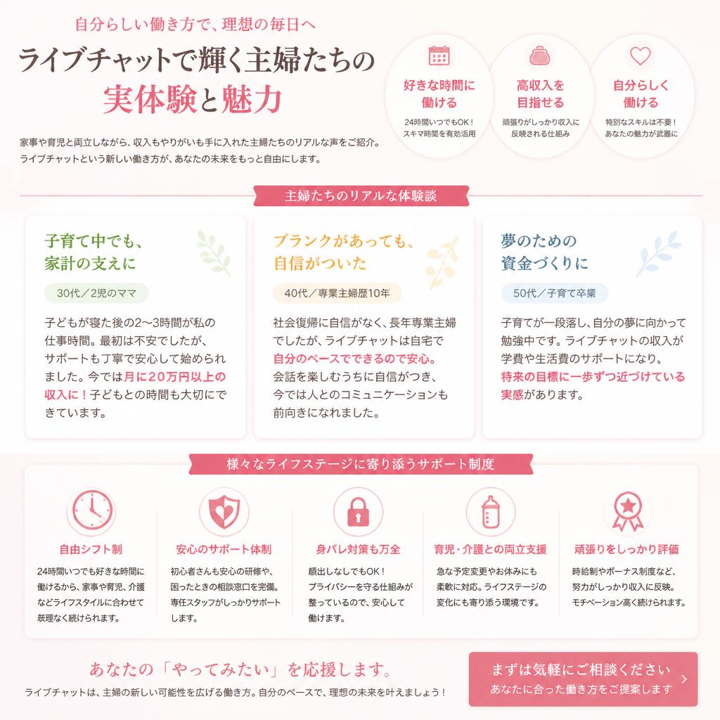 主婦が活躍する理由