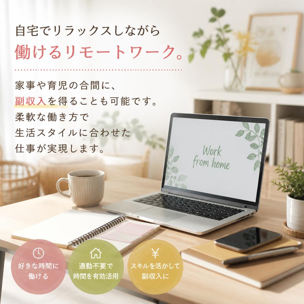 リモートワークのメリット