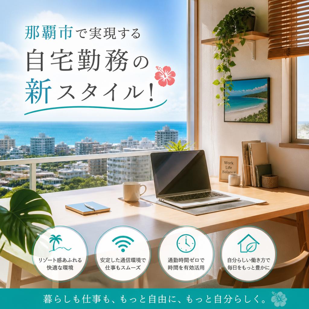 那覇市で実現する自宅勤務の新スタイル！