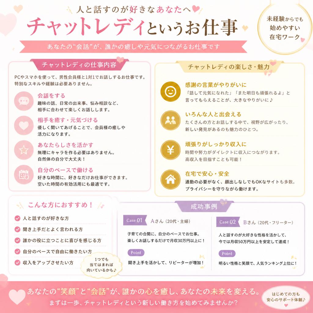 チャットレディとしての新しい挑戦