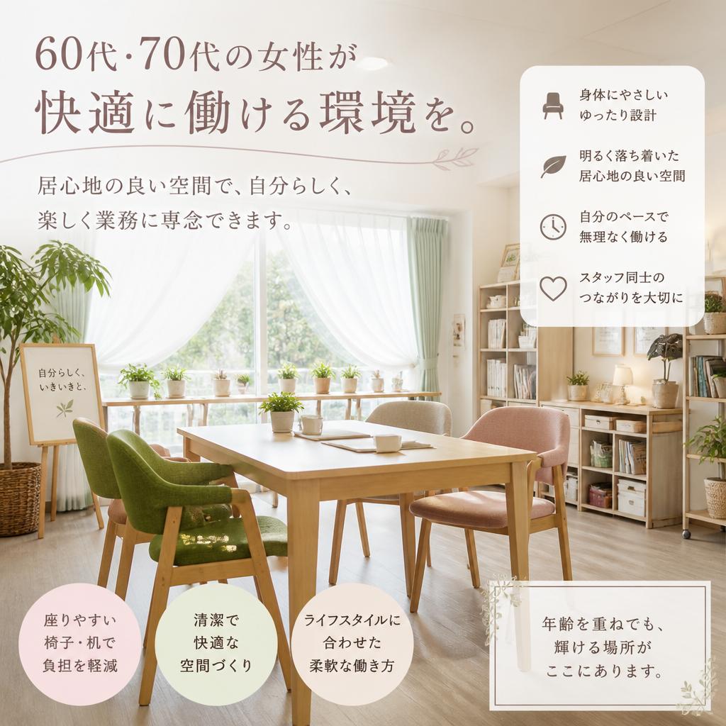 女性に優しい職場環境
