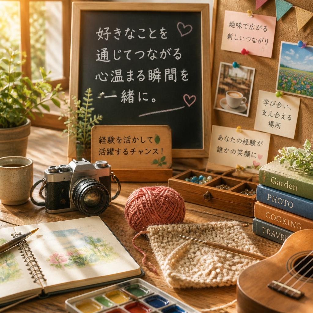 趣味を活かせるチャンス！