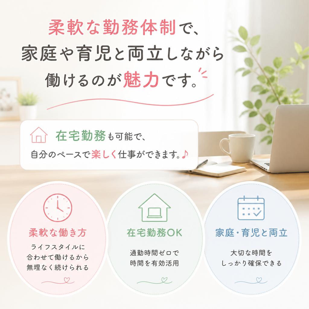 自由なライフスタイルを実現！