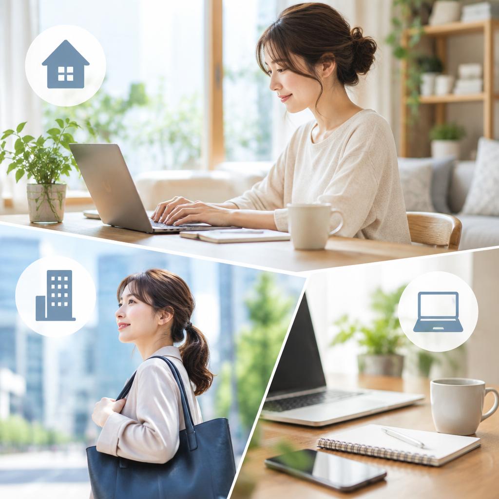 家事の合間も、本業のあとも。勤務時間はあなたの都合で