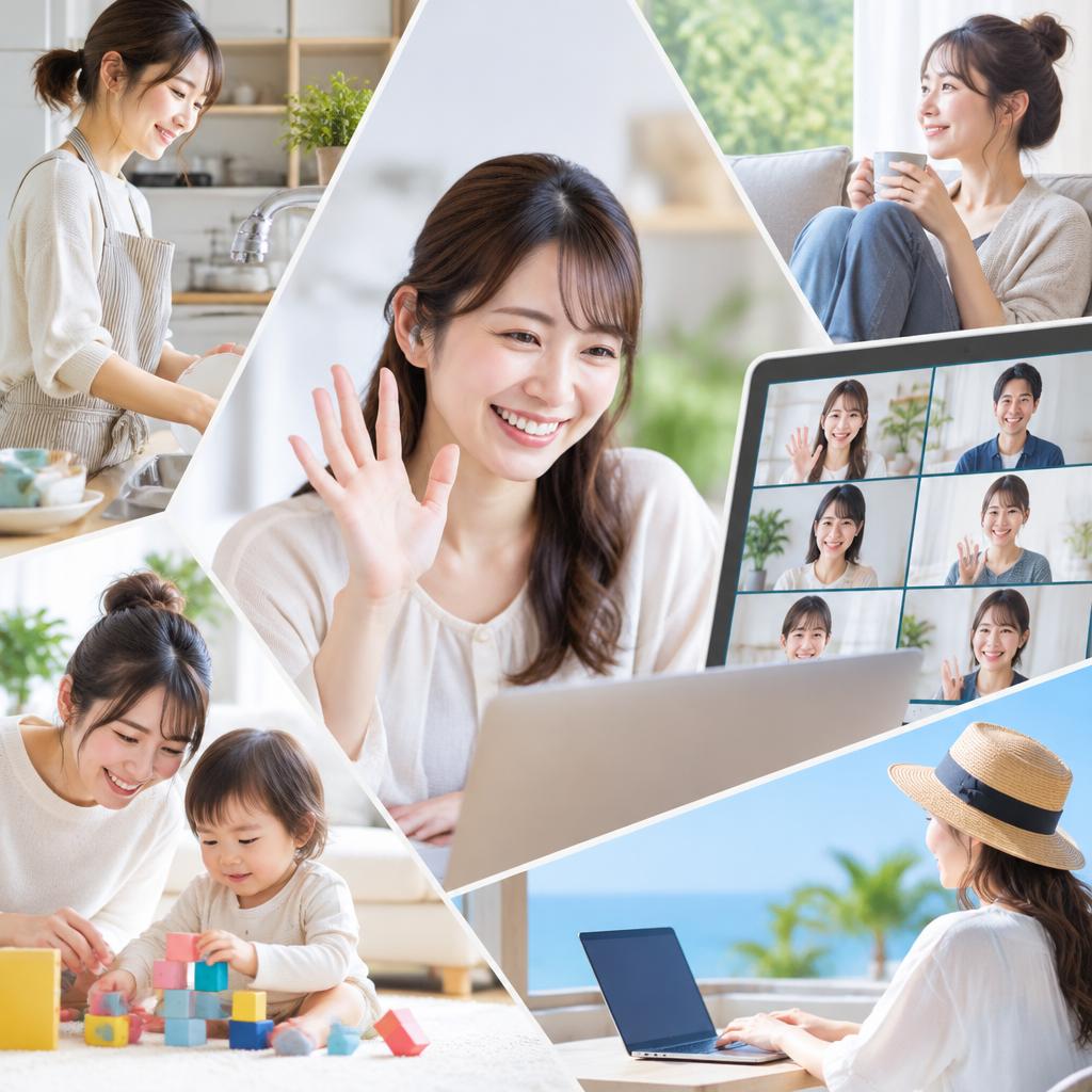家事・育児・副業と両立。空いた時間を収入アップにつなげる