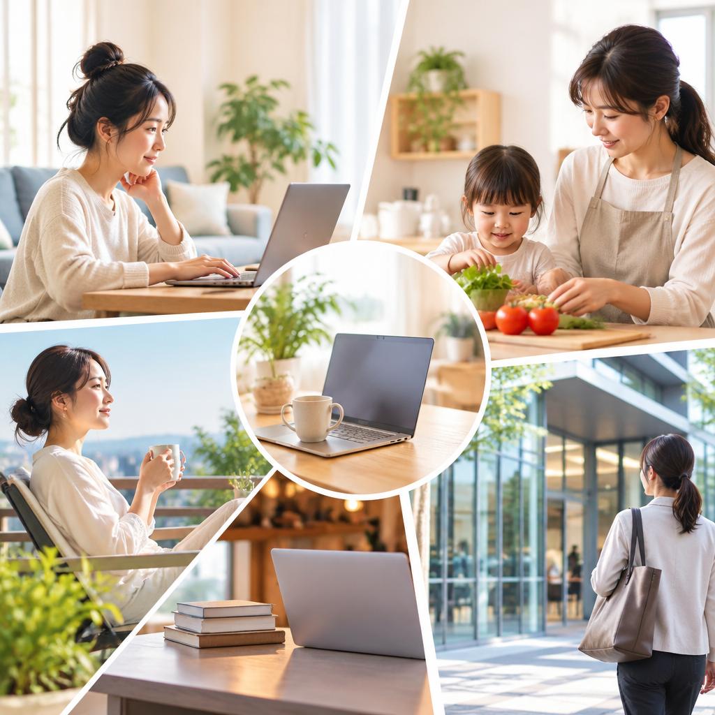 自宅で、短時間から。暮らしに合わせて働き方を選ぼう