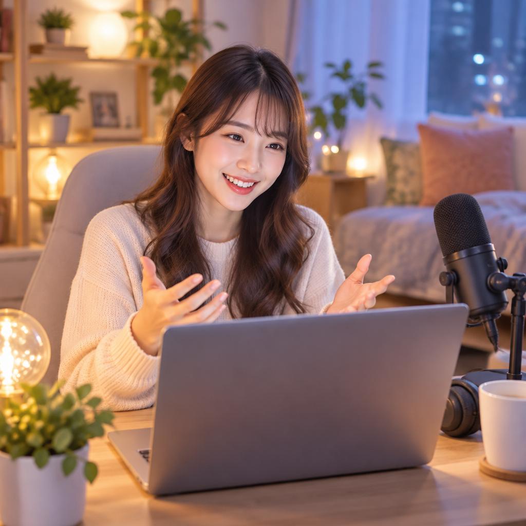 会話が仕事になる。ライブチャットで楽しいひとときを